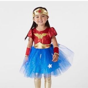 3t toddler Wonder Woman costume pottery barn